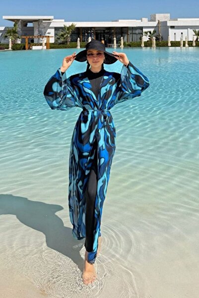 Sezi Moda Giyim Desenli Pareo