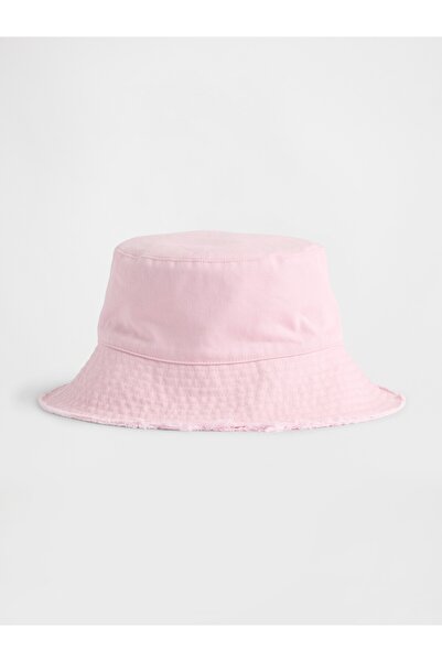 GAP Kız Çocuk Açık Pembe Bucket Şapka