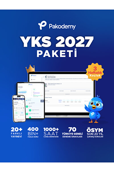 pakodemy YKS 2027 Premium Paketi