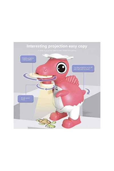 E-ANAMAG Dinosaur-shaped drawing projector for children