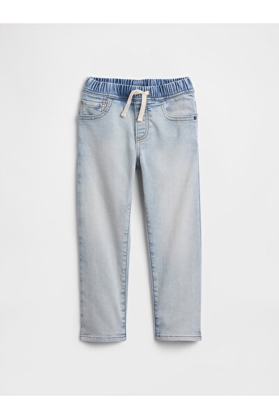 GAP Erkek Bebek Açık Mavi Pull-On Slim Jean Pantolon