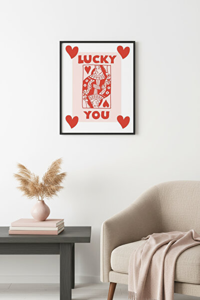 huhuli Ρετρό πίνακας με φυσικό ξύλινο πλαίσιο - με θέμα το παιχνίδι με τυχερά...