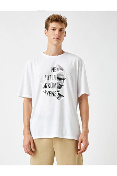 offsidesign Unisex Ataturk Kakav sam srećan Turčin Silueta dizajn Kratki ruka...