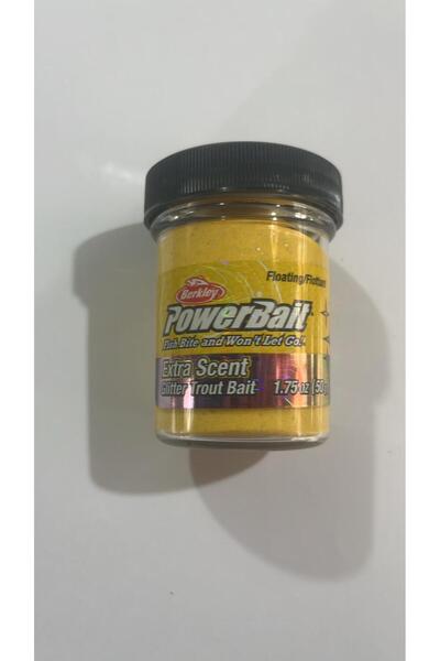 BERKLEY PowerBait Alabalık Hamur Yemi (Peynir Aromalı / Sarı Renk) - 1633583