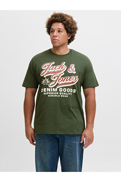 Jack & Jones Ανδρικό μπλουζάκι με στάμπα, στρογγυλή λαιμόκοψη, κανονική εφαρμ...