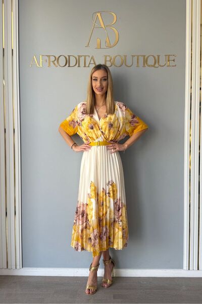 Afrodita Boutique Rochie Alina floricele