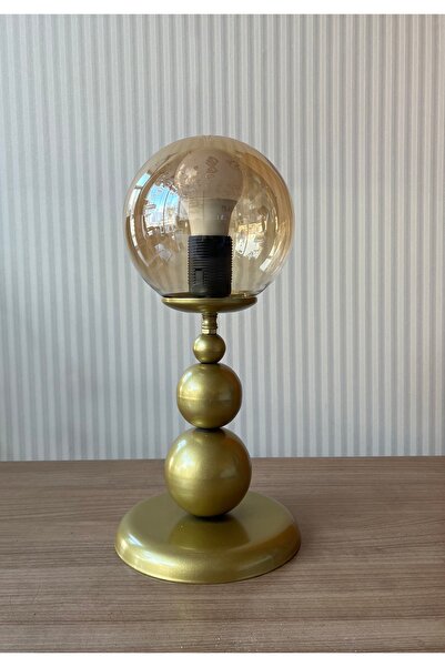 gaziantepavize Gold Koza Pilli Abajur Bal Glop Cam Aplik Lambader Aydınlatma ...