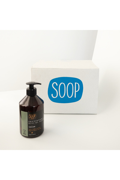 %100 Doğal Zeytinyağlı Sıvı El Sabunu 12li Paket 500 ml | Nemlendirici, Vegan | %100 Saf Zeytinyağı