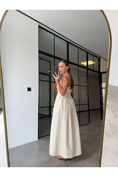 BB Bensu Buyruk ΣΤΡΑΠΛΕΖ ΦΟΡΕΜΑ ΑΠΟ ΥΦΑΣΜΑ ΑΛΕΞΙΠΤΩΤΩΝ ΜΕ ΤΣΕΠΕΣ ΠΕΤΡΙΝΟ