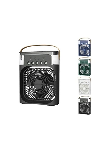idragon Fan-17 Şarjlı Taşınabilir Buharlı Masa Üstü Vantilatör – 3 Kademeli S...