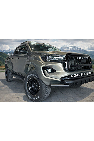 ROAL TUNİNG Toyota Hilux GR STYLE Çamurluk Dodik Seti 2021+ Birebir Çamurluk ...