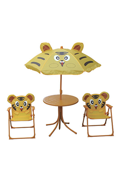 KOÇTAŞ 2 Kişilik Şemsiyeli Çocuk Set Sarı