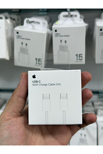 SOLGUN USB-C 60W Charge Cable Çift taraflı Type-C Kablo İphone 15 / 16 / 17 U...
