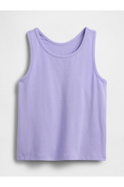 GAP Kız Çocuk Lila Kids Logo Yarış Sırtı Tank Üstü