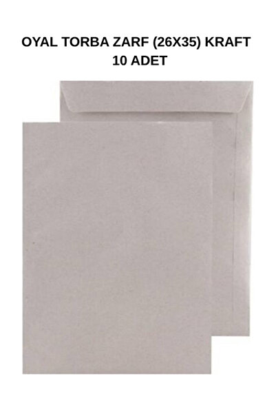 Oyal Φάκελος-τσάντα 26x35 Kraft 90 γρ. 10 Τεμάχια – Ανθεκτική και Φυσική Λύση...