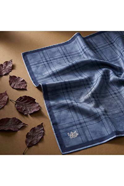 Levidor Καρό ριγέ μοτίβο με λαμπερό κρυστάλλινο κασκόλ