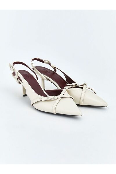 LC Waikiki LCW STEPS Γυναικεία παπούτσια με τακούνι και μυτερή μύτη