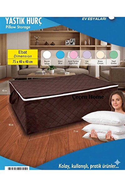 ÇEÇEN HOME Μεσαίου μεγέθους συρταριέρα τύπου Telalı, Θήκη για μαξιλάρια κάτω ...