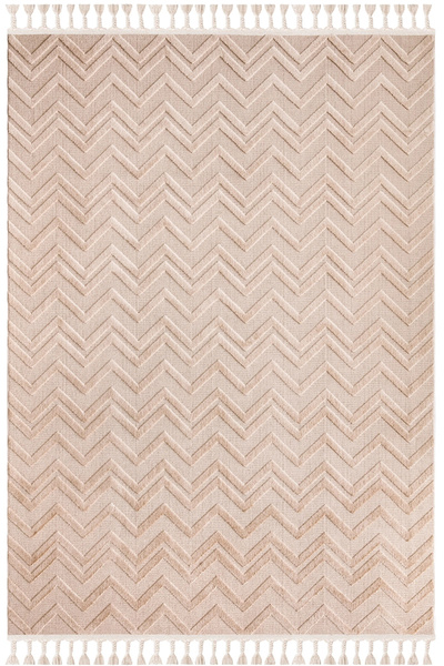 İpek Halı İpek Mekik Halı Lux 11701 Beige Modern İskandinav Halı