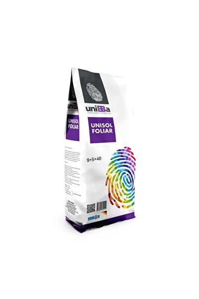 UNİBBA Unisol Foliar 9+5+40 Potasyum Ağırlıklı Profesyonel Yaprak ve Toprak G...