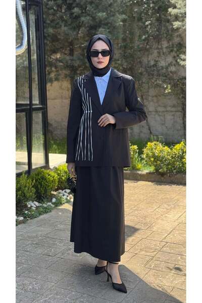 KAHMA COLLECTİON Kahma Püskül Detaylı Ceket 26y25322