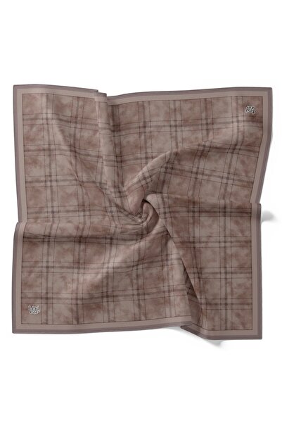 Levidor Καρό ριγέ μοτίβο με λαμπερό κρυστάλλινο κασκόλ