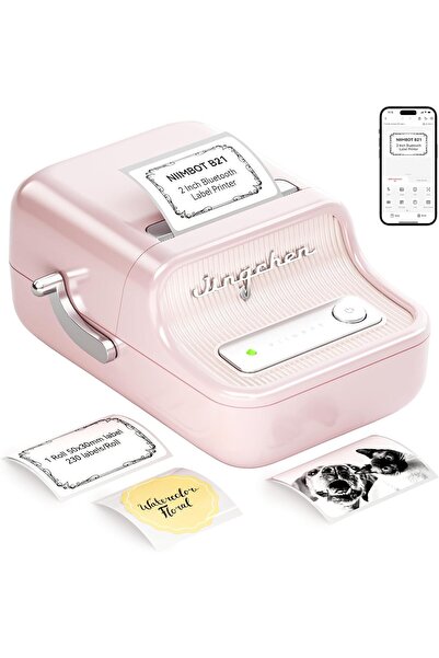 NiiMbot B21S Etiket Makinesi, Bluetooth Barkod Etiket Yazıcı, iOS ve Android ...