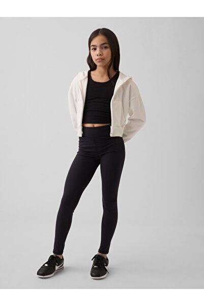 GAP Kız Çocuk Siyah Leggings Tayt