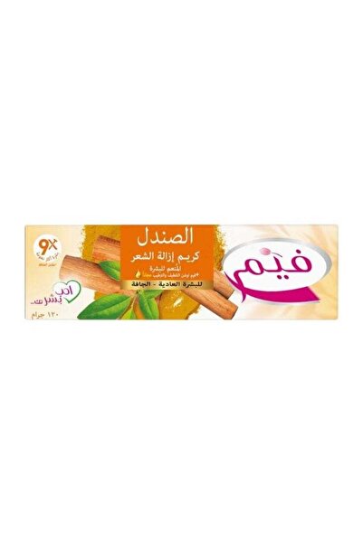 Fem كريم إزالة الشعر بالصندل للبشرة العادية إلى الجافة - كريم إزالة الشعر الع...