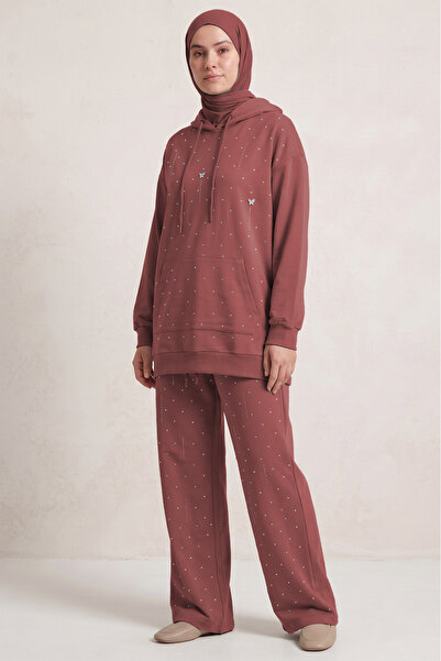 Suede Style 5540 - Stylish and Comfortable 2-Yarn Lycra Hooded Decoration Sto...