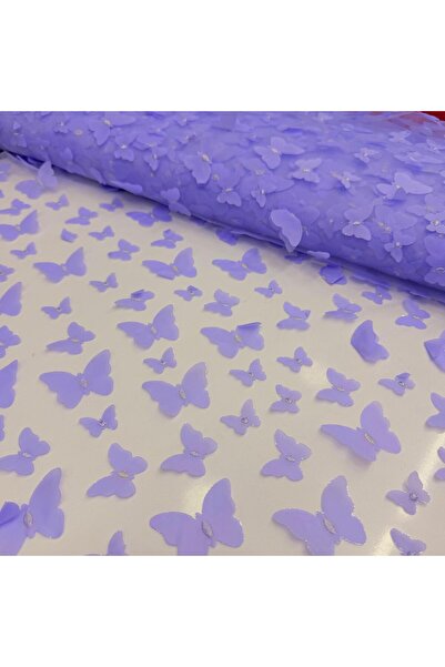 CANTEKİN TEKSTİL 3D Uçuş Tül Kumaş - Kumaş Eni 150cm - Giyim, Dekorasyon