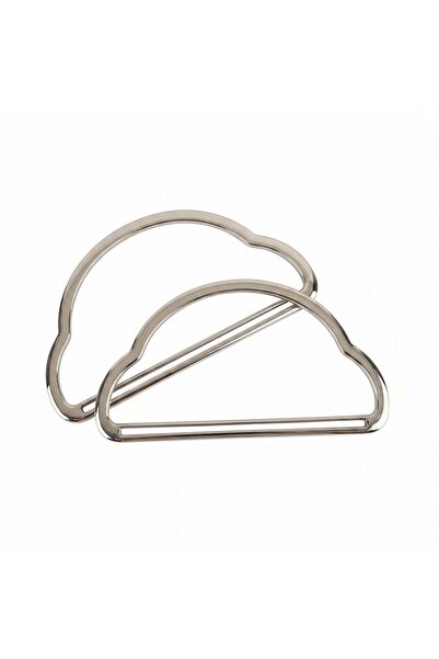 Ritzz Bulut Model Metal Bag Handle - Silver