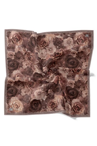 Levidor Φουλάρι με σχέδιο τριαντάφυλλου κήπου και λαμπερά κρύσταλλα