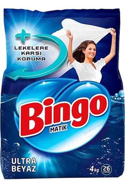 Bingo MATİK 4 KG ULTRA BEYAZ