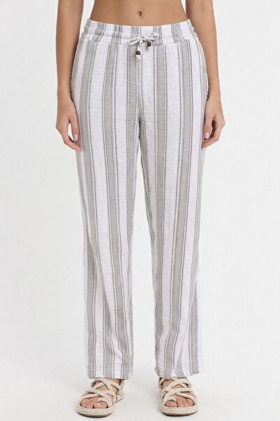 Heaven Ephesus Pantaloni de damă - Pantaloni clasici Muslin cu model - 2025