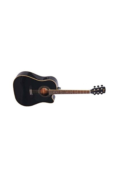 CORT AD880CEBK Elektro Akustik Gitar Siyah Ladin Kapak