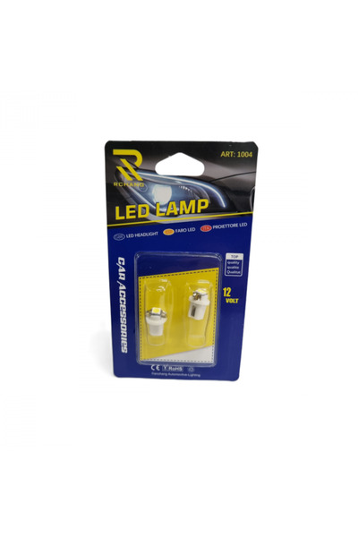 PARADOX SINCE 1992 Λάμπες LED T5 W3W 12V Λευκό Φως για Εσωτερικό Φωτισμό Αυτο...