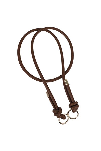 Ritzz Ρυθμιζόμενος δερμάτινος ιμάντας τσάντας με κόμπους (Χρυσό) - Ταν "