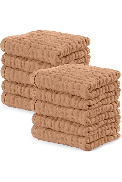 Comfy Cubs Baby Washcloths, Muslin Cotton Baby Towels