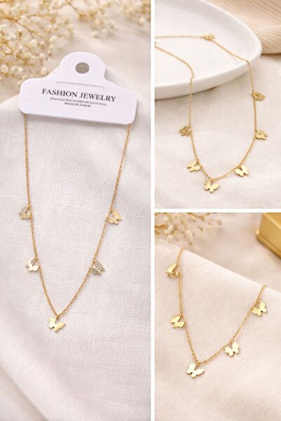 RozeJewelry Altın Rüya Gümüş Zarif Kolye, Anneler Gününe Özel