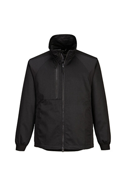 PORTWEST Geaca de lucru, stretch, negru