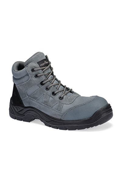 PORTWEST Bocanci de protectie, S1, cu bombeu compozit, talpa antialunecare, gri