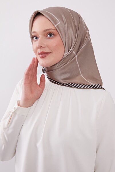 Levidor Κρυστάλλινο κασκόλ με ριγέ σχέδιο