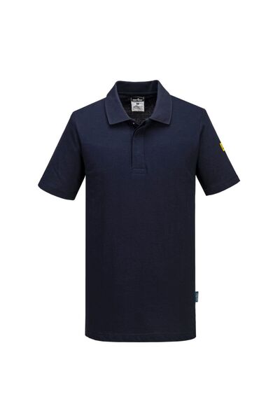 PORTWEST Tricou de lucru, antistatic, bleumarin