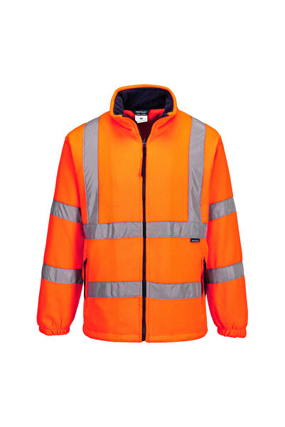 PORTWEST Bluza fleece de lucru, reflectorizanta, cu buzunare, portocaliu