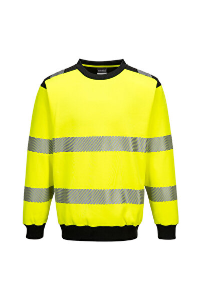 PORTWEST Hanorac de lucru, reflectorizant, galben/negru