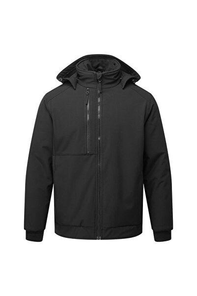 PORTWEST Geaca de lucru, pentru frig, rezistenta la lichide, negru