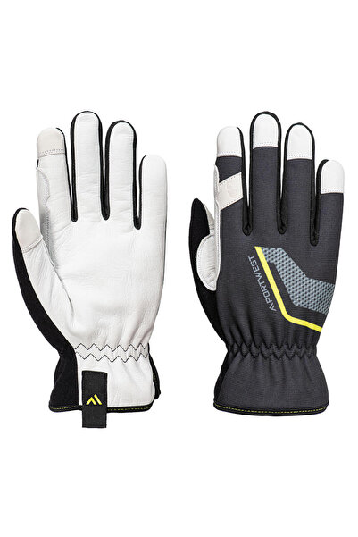 PORTWEST Manusi de protectie, din piele, mentenanta, negru