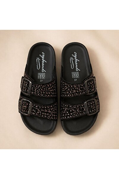 crybrands Ορθοπεδικές Γυναικείες Παντόφλες Glitter Stone – Εξαιρετικά Άνετες ...