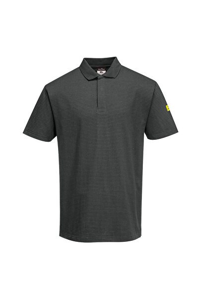PORTWEST Tricou de lucru, antistatic, gri